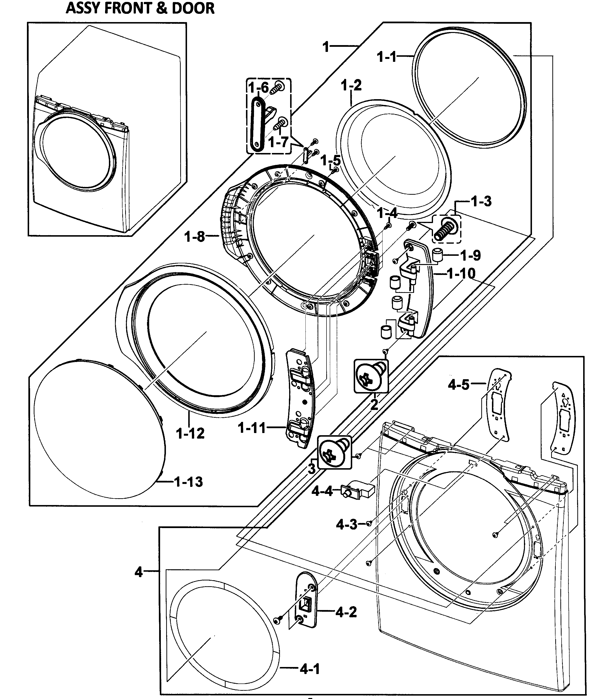 Door assy