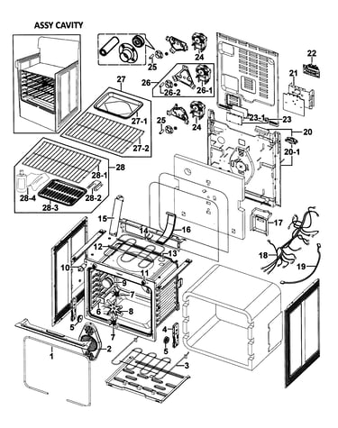 Cavity assy