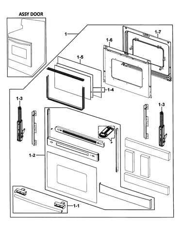 Door assy