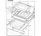 Samsung FTQ352IWUB/XAA-00 drawer assy diagram