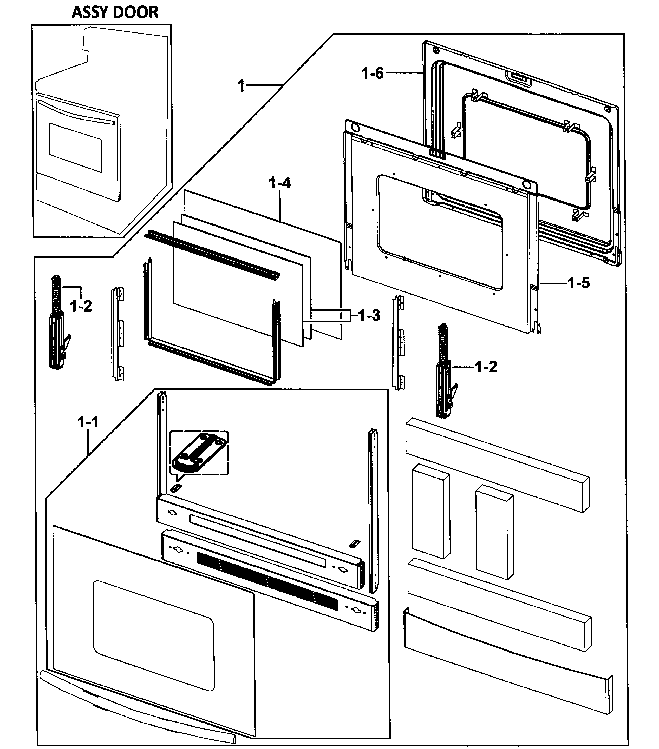 Door assy