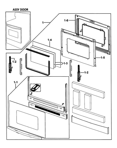 Door assy