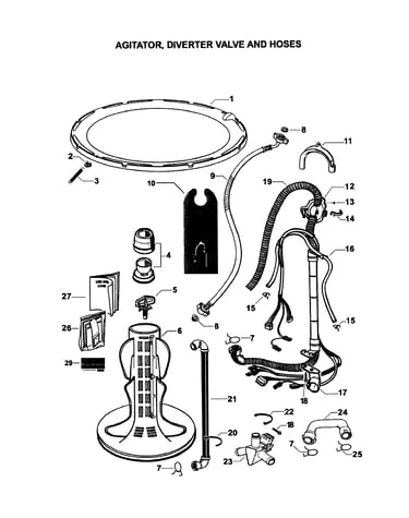 Agitator assy