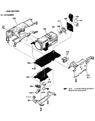 Lens assy