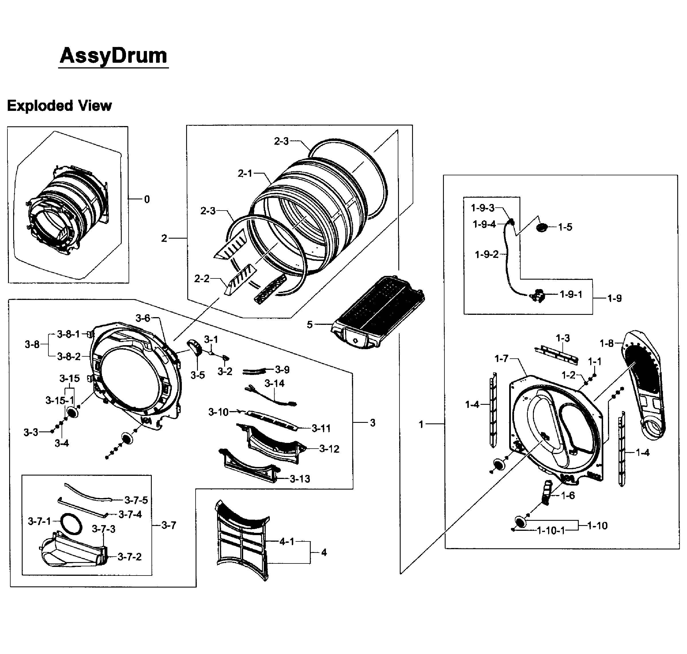 Drum assy