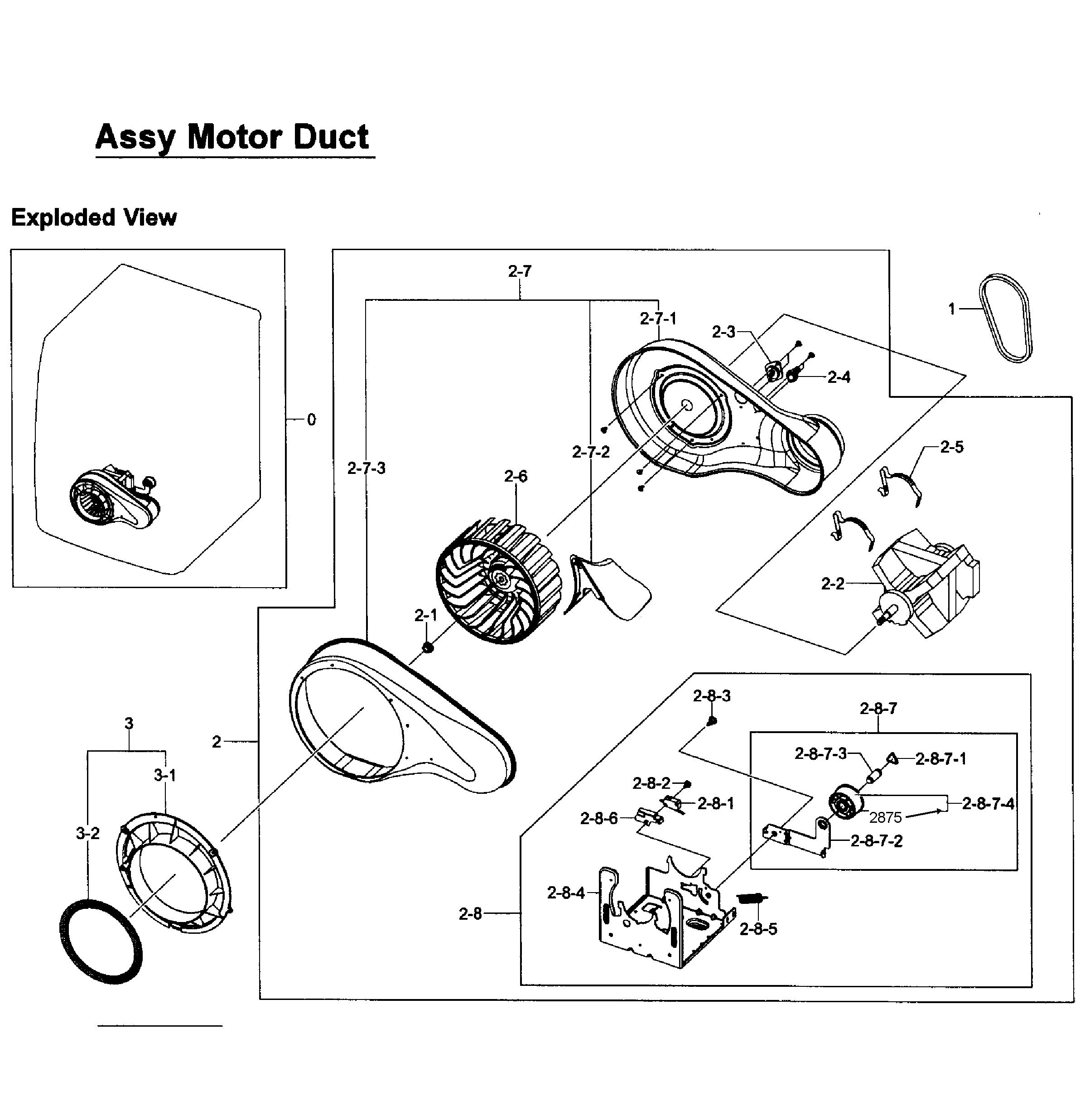 Motor assy