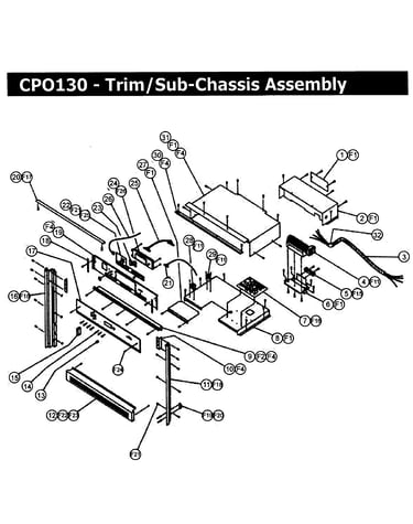 Trim assy