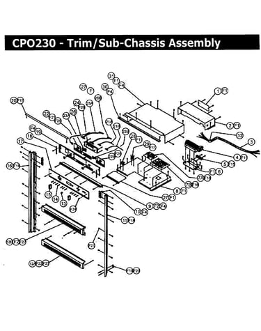 Trim assy