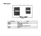 Panasonic TC-L32DT30 pcb layout diagram