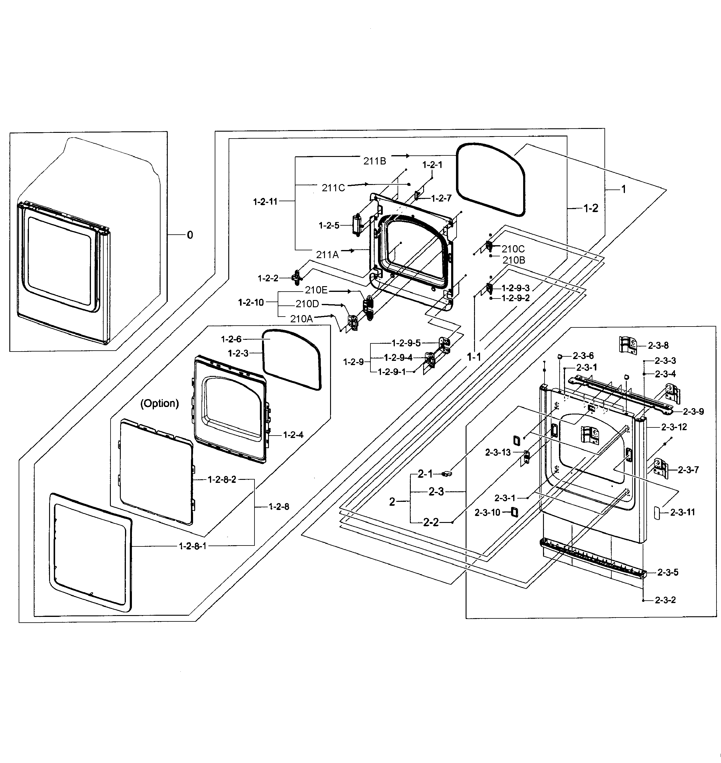 FRONT/DOOR ASSY