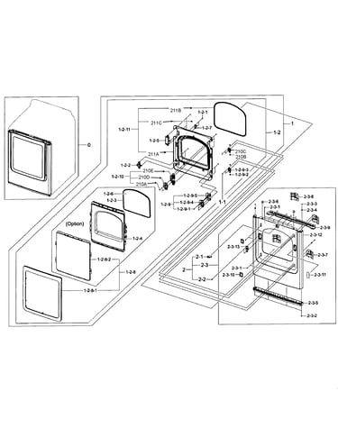 Front/door assy
