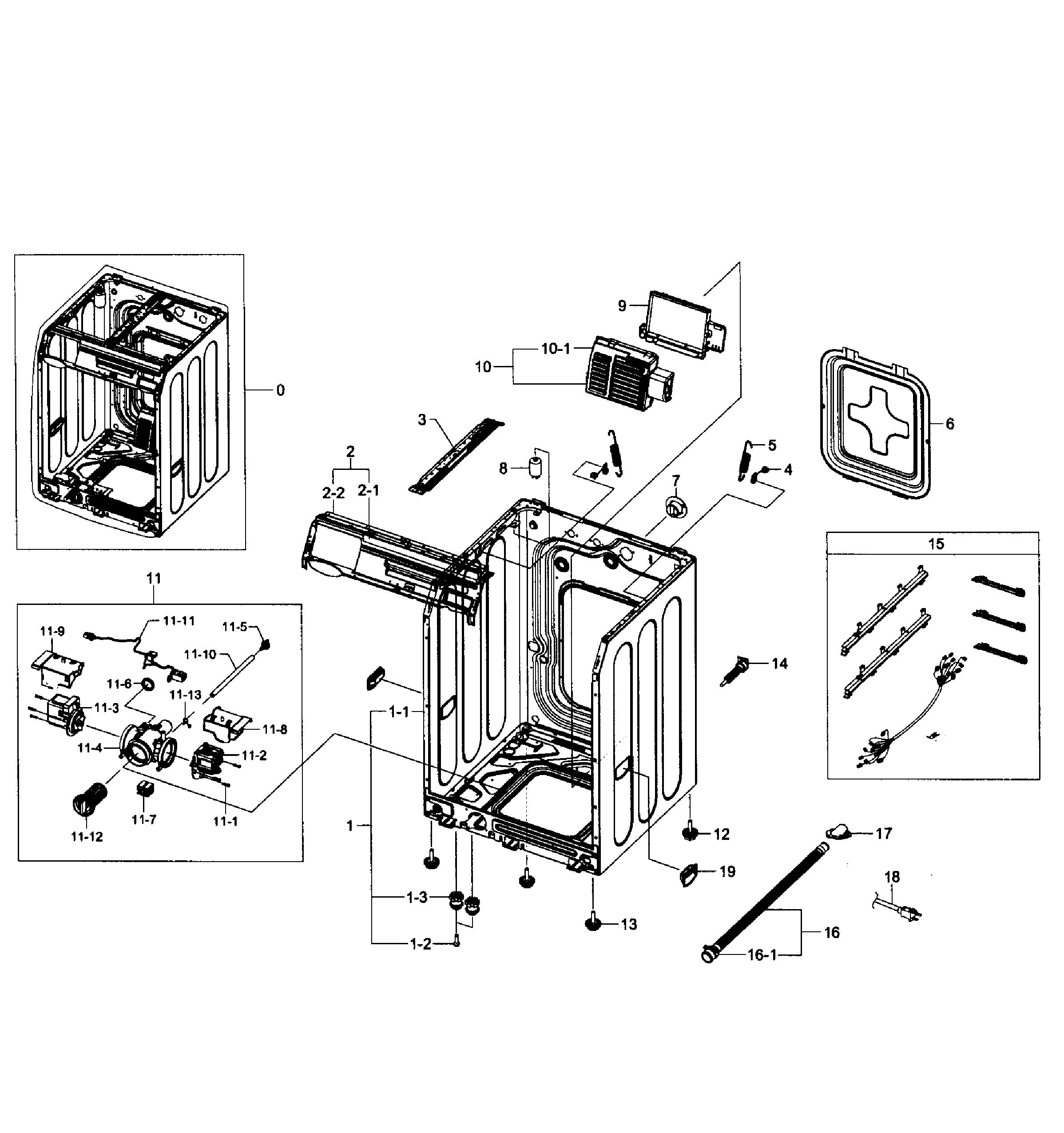 Frame assy