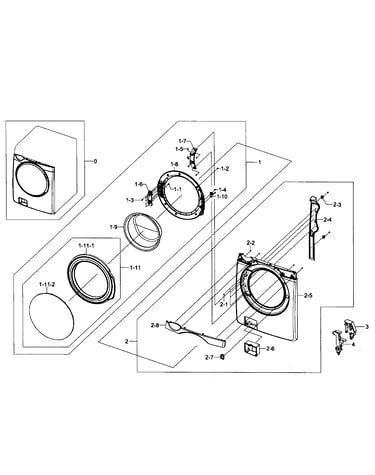 Front/door assy