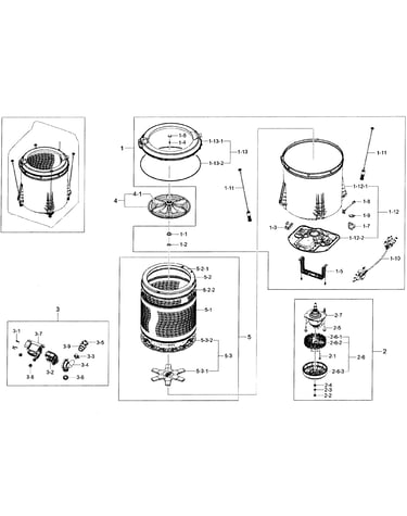 Tub assy