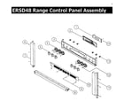 Dacor ERSD48LPH control panel diagram