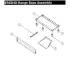 Dacor ERSD48NG range base diagram