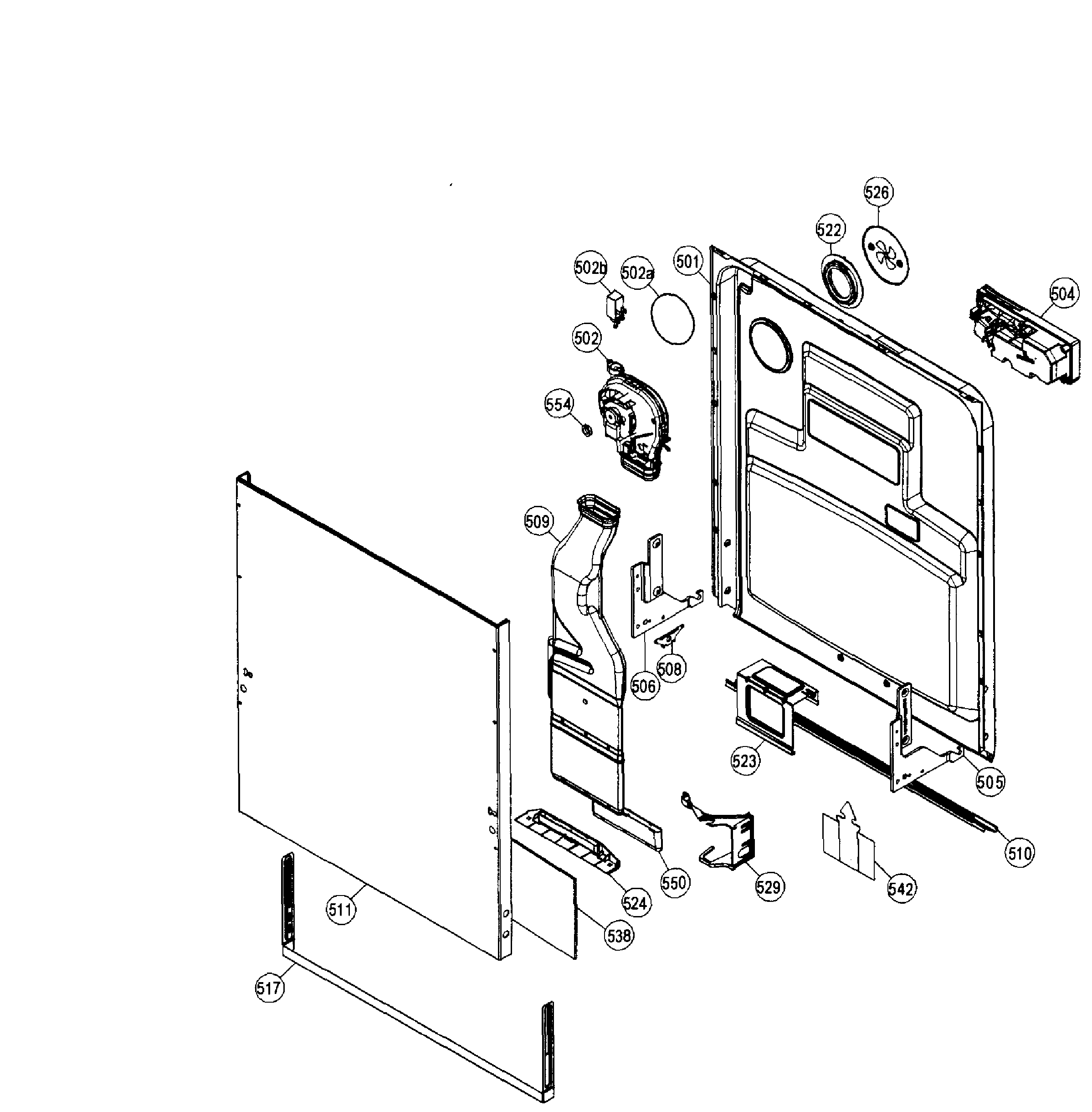 Door assy