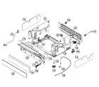 Dacor RDW24S base assy diagram