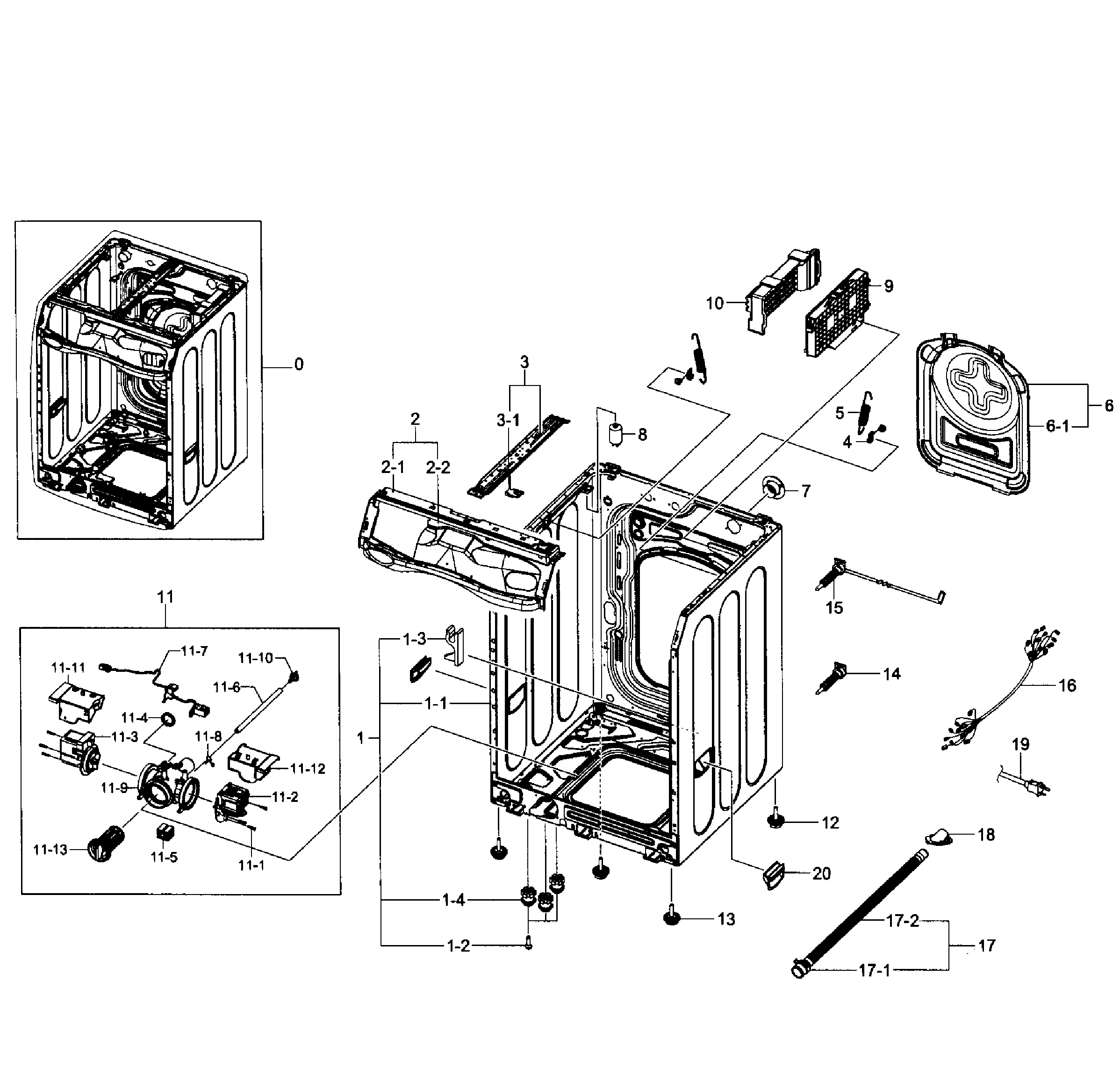 Frame assy