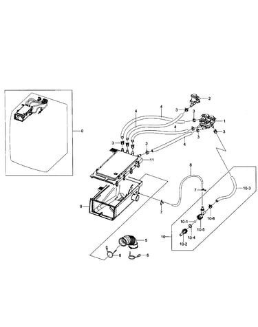 Drawer housing