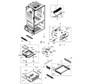 Samsung RF323TEDBBC/AA-01 freezer diagram