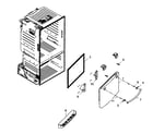 Samsung RF323TEDBBC/AA-01 freezer door diagram