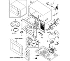 Samsung MW620WA/XAA-00 cabinet parts diagram