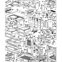Samsung RF267ABRS/XAA-00 refrigerator diagram