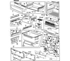 Samsung RF26VABPN/XAA-00 freezer diagram