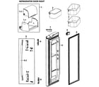 Samsung RF26VABPN/XAA-00 right door diagram