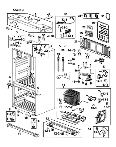 Cabinet assy