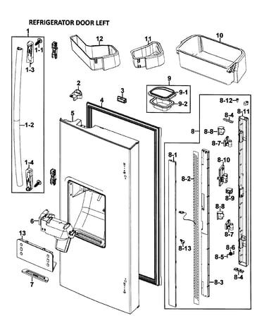 Left door
