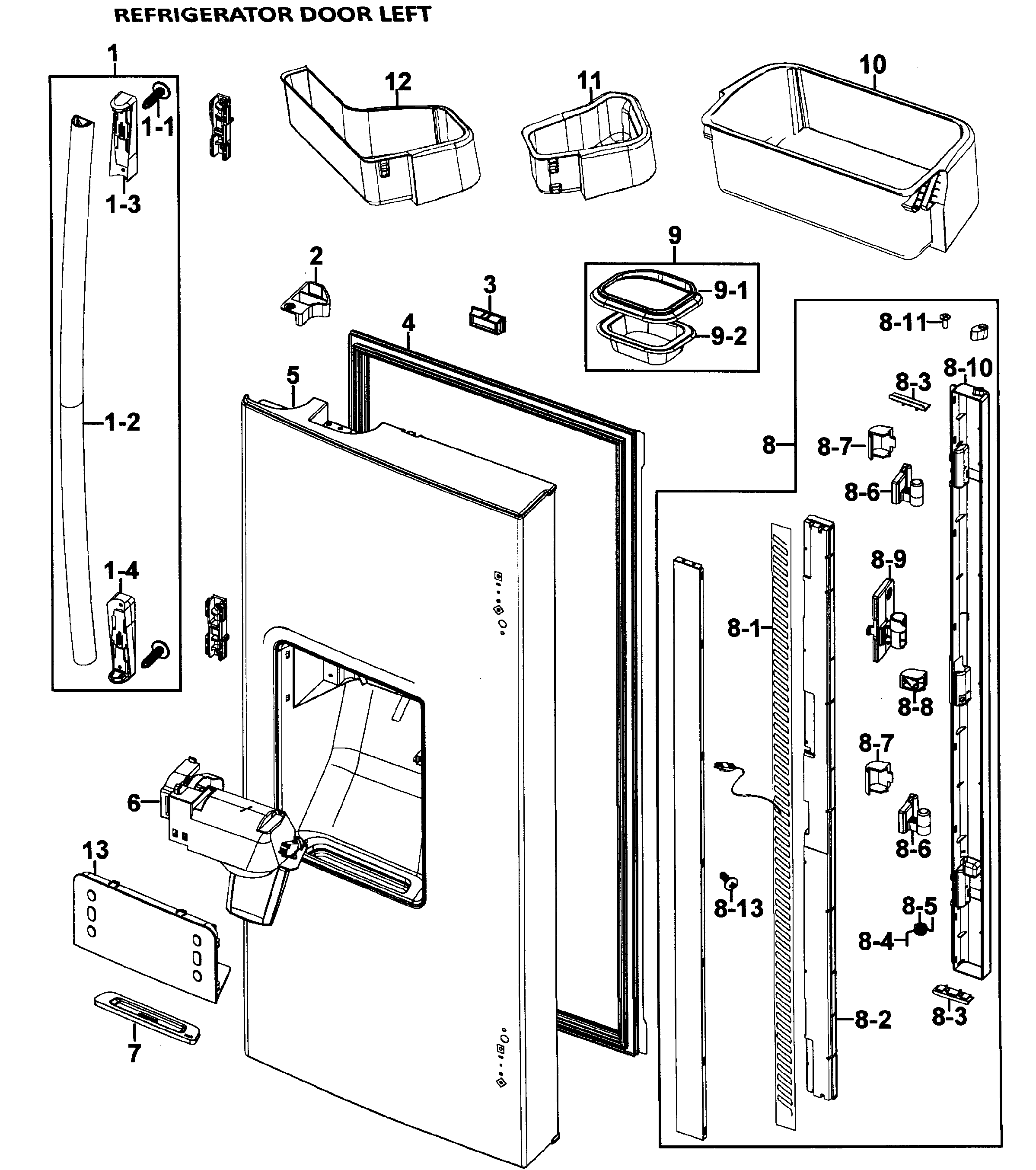 Left door