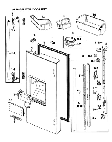 Left door
