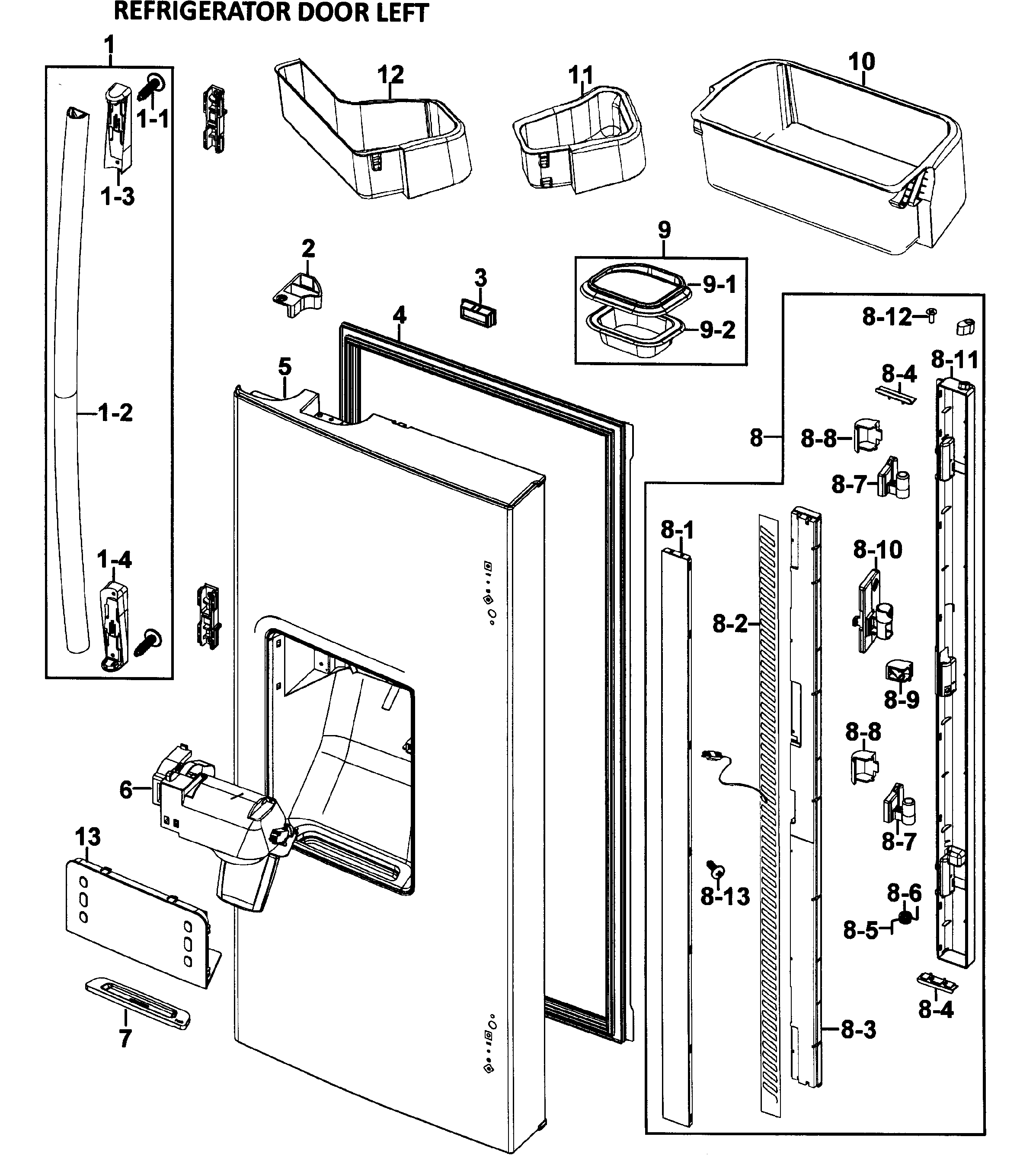 Left door
