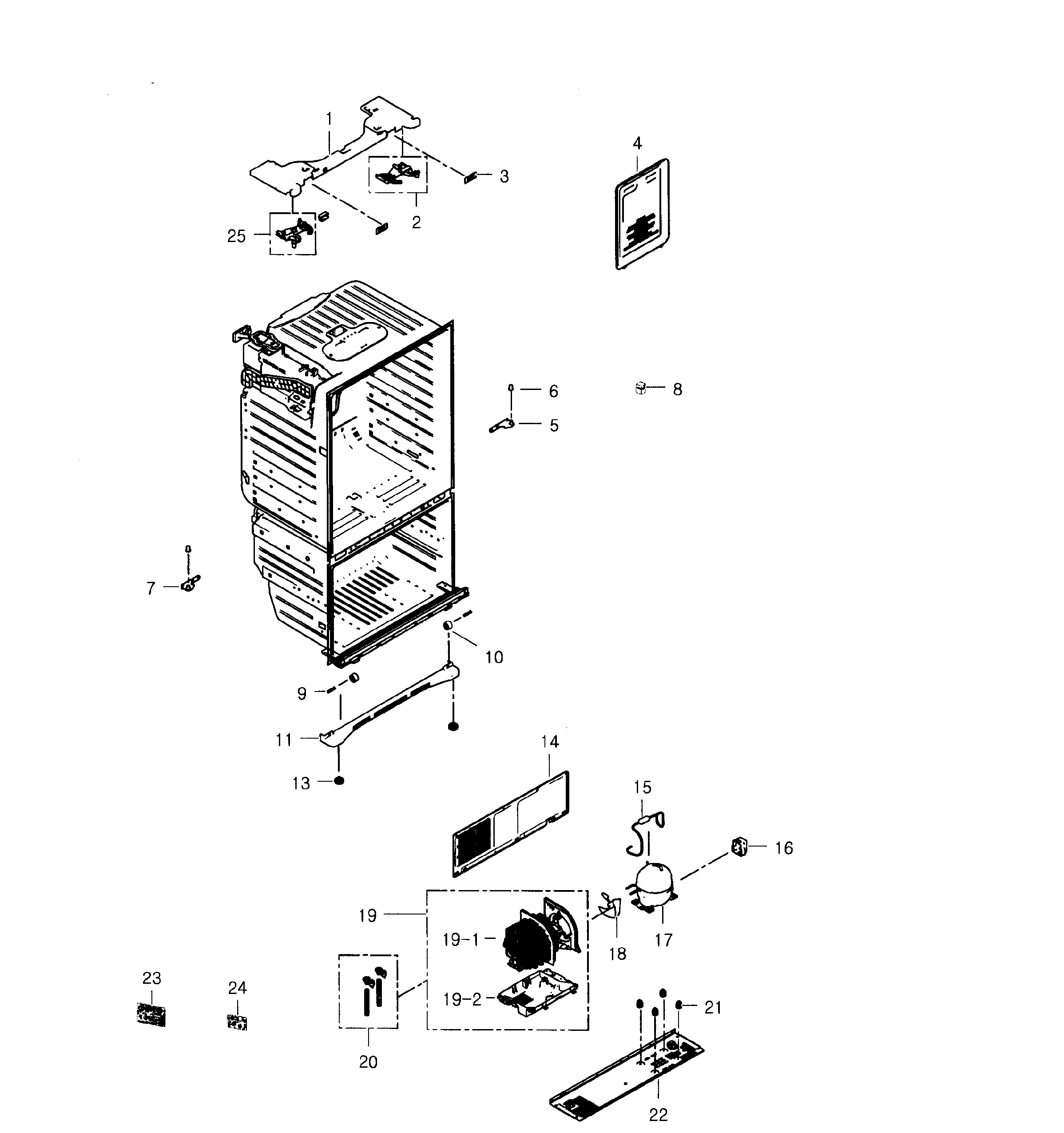 Cabinet assy