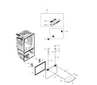 Samsung RFG29PHDBP/XAA-02 freezer door diagram