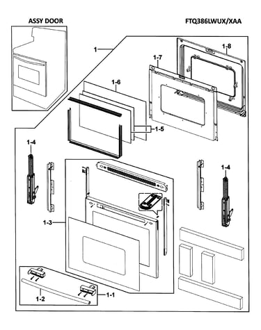 Door assy