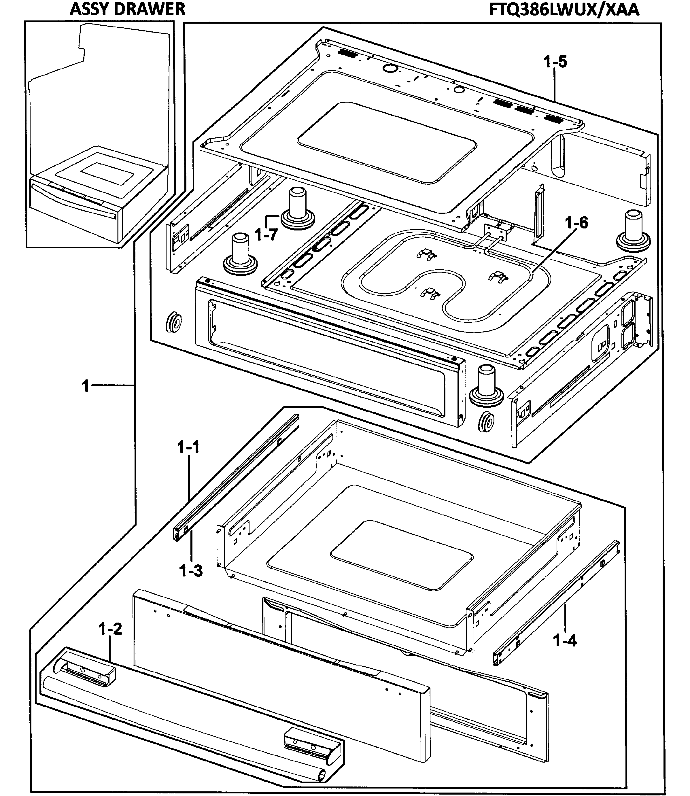 Drawer assy