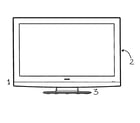 Hitachi L32A104 cabinet parts diagram