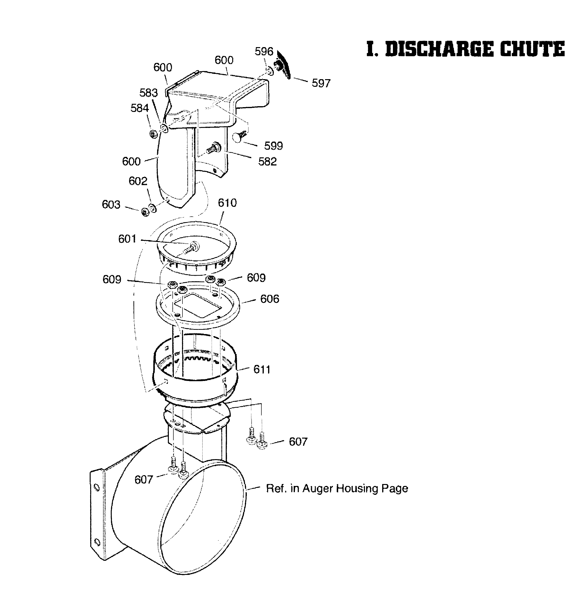 Discharge chute