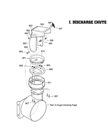 Discharge chute
