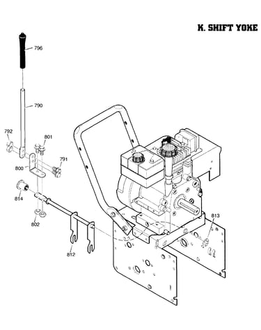 Shift yoke