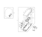 Samsung DV457EVGSGR/AA-02 heater assy diagram