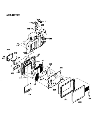 Rear assy