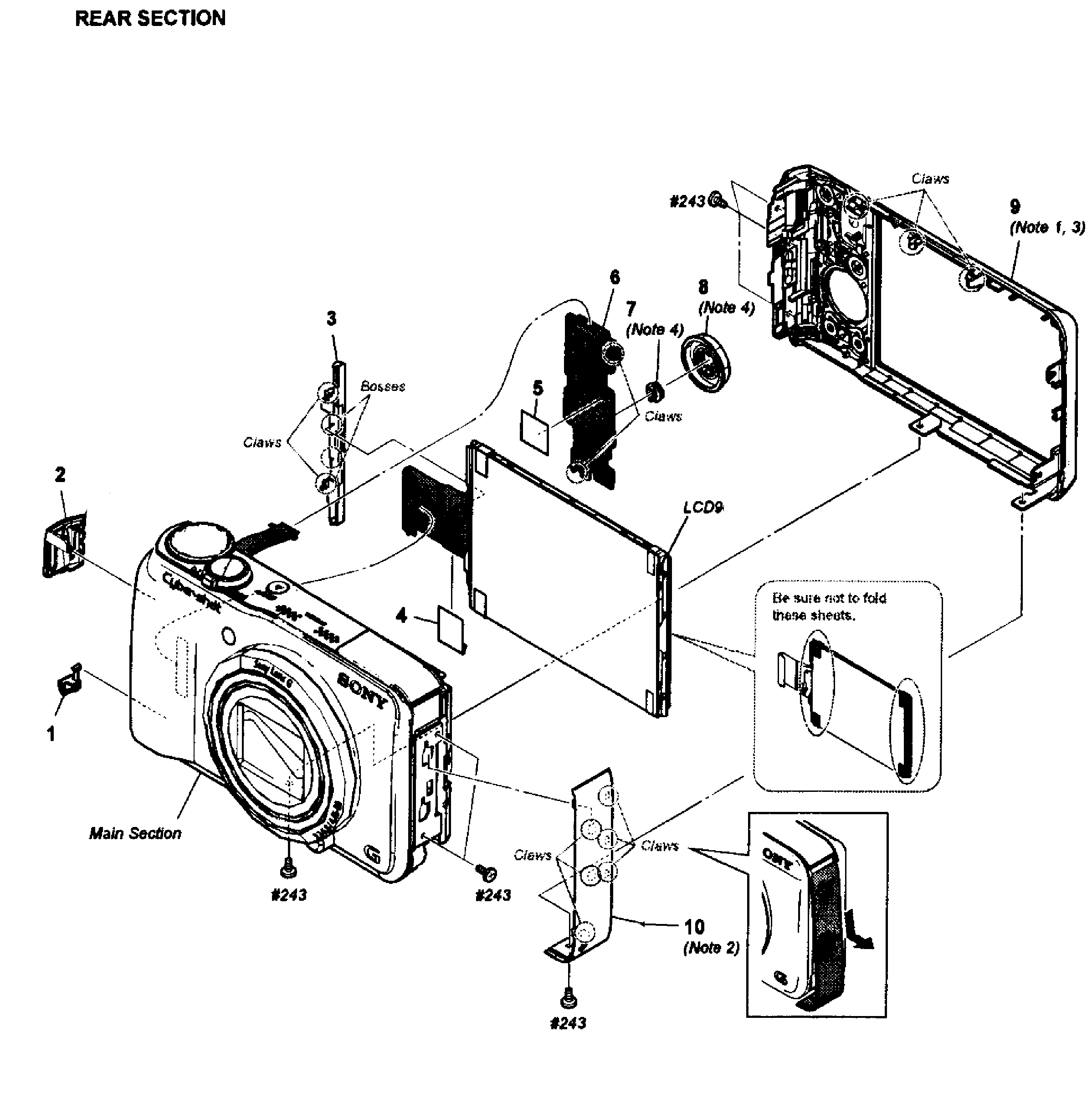 Rear assy