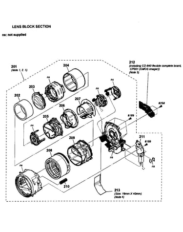 Lens assy