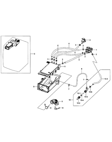 Drawer housing