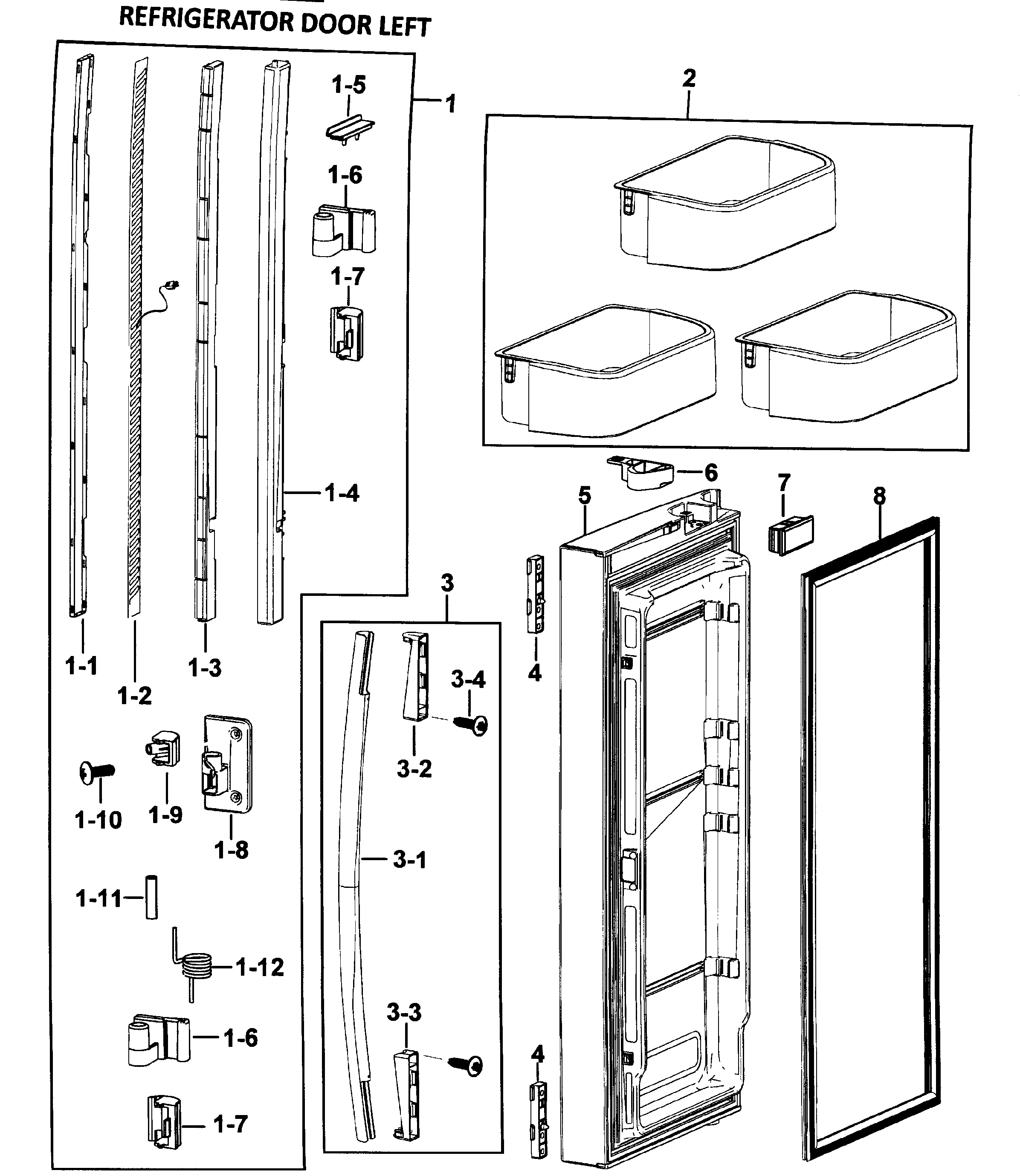Left door