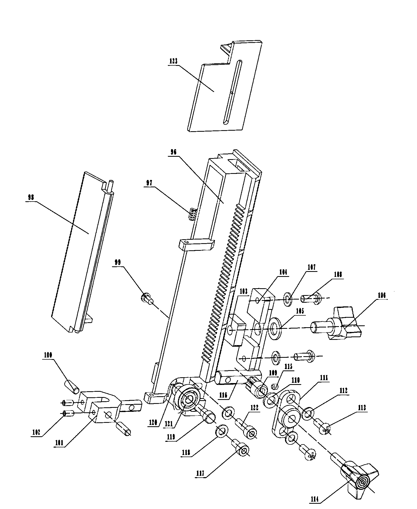Guide assy